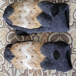 sweater mittens. Like new, too big for me